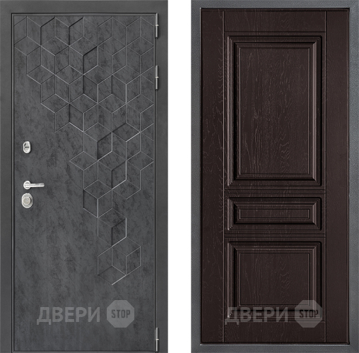 Дверь Дверной континент ДК-3/713 ФЛ-243 Дуб шоколадный в Дзержинском