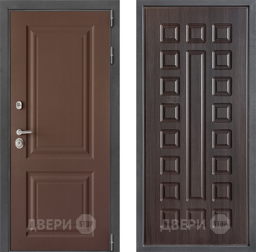 Входная металлическая Дверь Дверной континент ДК-3/729 ФЛ-183 Венге в Дзержинском