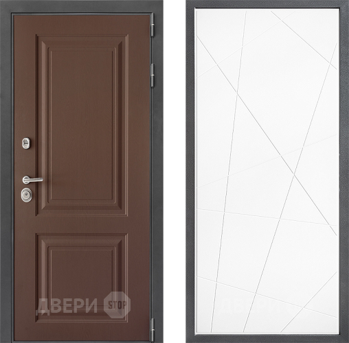 Дверь Дверной континент ДК-3/729 ФЛ-655 Белый софт в Дзержинском