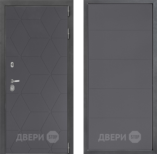 Дверь Дверной континент ДК-3/744 ФЛ-649 Графит софт в Дзержинском