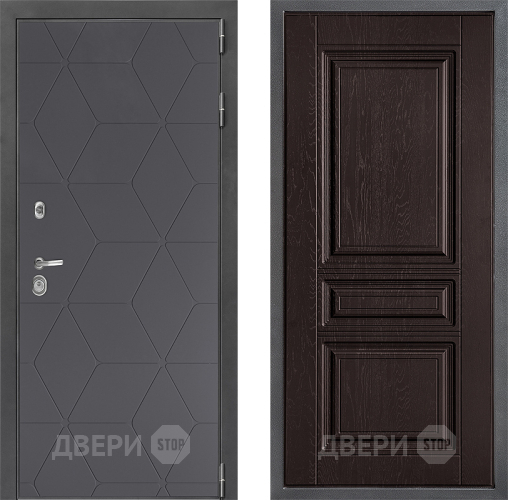 Дверь Дверной континент ДК-3/744 ФЛ-243 Дуб шоколадный в Дзержинском