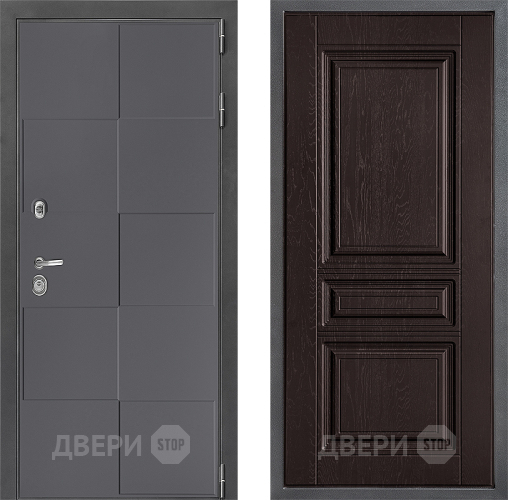 Дверь Дверной континент ДК-3/606 ФЛ-243 Дуб шоколадный в Дзержинском