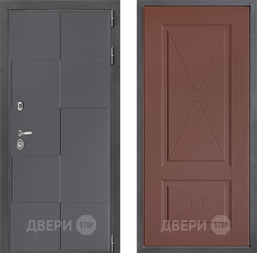 Дверь Дверной континент ДК-3/606 ФЛ-617 Ясень шоколадный в Дзержинском