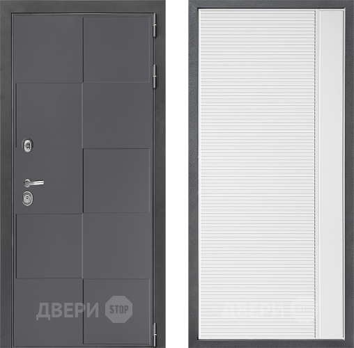 Дверь Дверной континент ДК-3/606 ФЛ-757 Белое Стекло Софт милк в Дзержинском