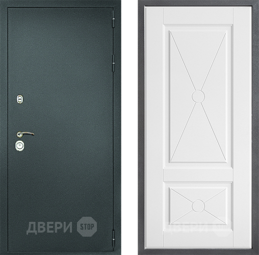 Входная металлическая Дверь Дверной континент Рубикон Серебро Дизайн ФЛ-617 Софт милк в Дзержинском