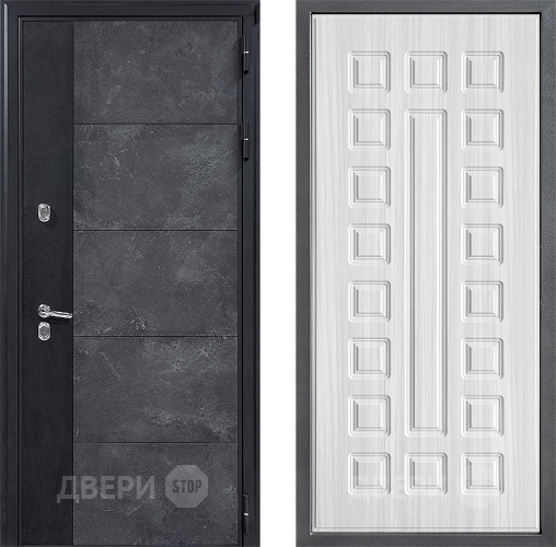 Дверь Дверной континент ДК-15 Бетон ТЕРМО ФЛ-183 Сандал белый в Дзержинском