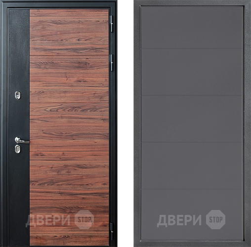 Дверь Дверной континент ДК-15 Красное Дерево ТЕРМО ФЛ-649 Графит софт в Дзержинском