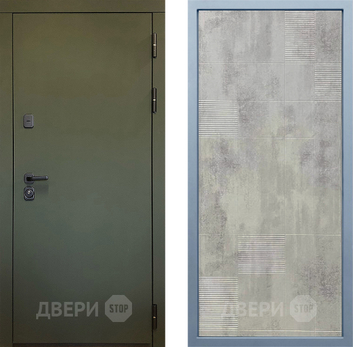 Дверь Дива МД-61 Д-4 Бетон темный в Дзержинском