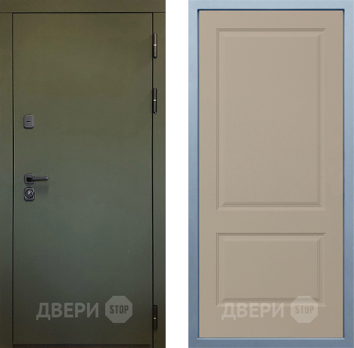 Входная металлическая Дверь Дива МД-61 Д-7 Шампань в Дзержинском