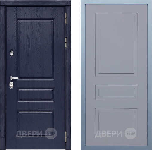Входная металлическая Дверь Дива МД-45 Н-13 Силк Маус в Дзержинском
