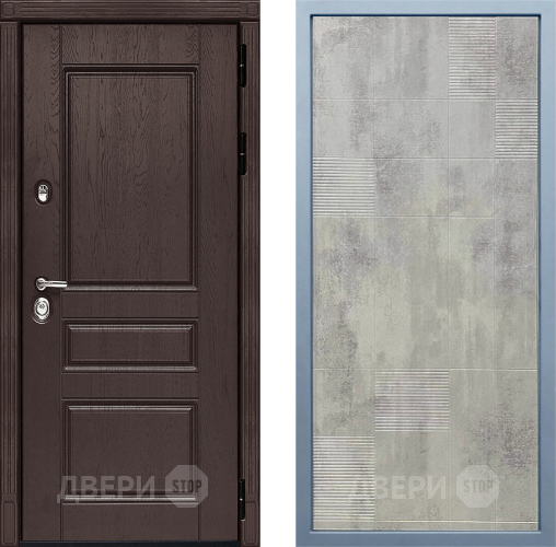 Дверь Дива МД-90 Д-4 Бетон темный в Дзержинском