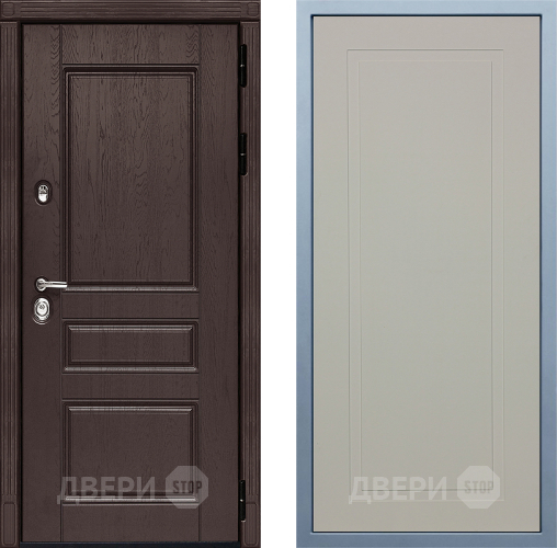 Входная металлическая Дверь Дива МД-90 Н-10 Шампань в Дзержинском