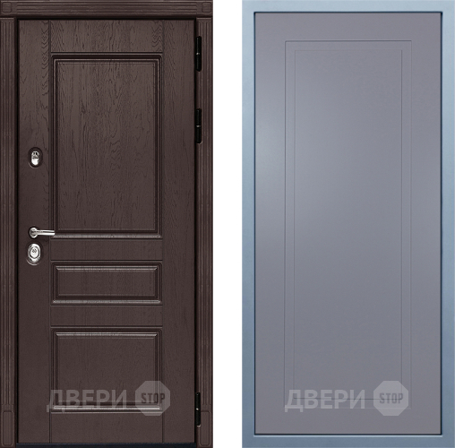 Входная металлическая Дверь Дива МД-90 Н-10 Силк Маус в Дзержинском