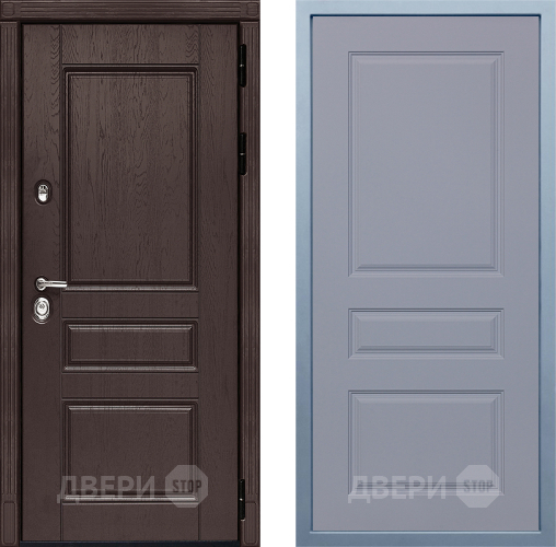 Входная металлическая Дверь Дива МД-90 Д-13 Силк Маус в Дзержинском