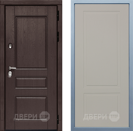 Входная металлическая Дверь Дива МД-90 Н-7 Шампань в Дзержинском