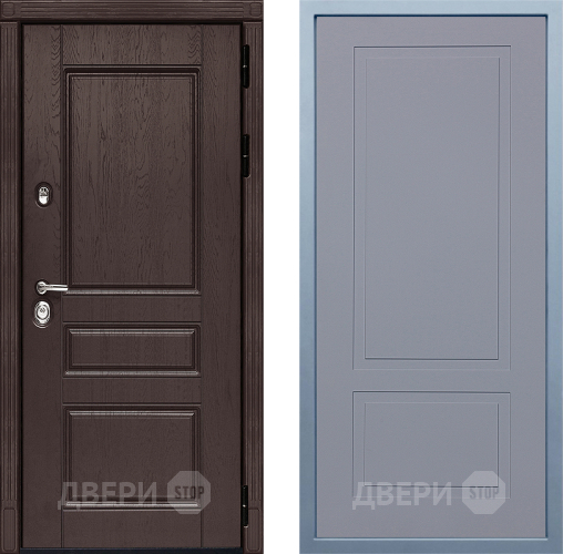 Входная металлическая Дверь Дива МД-90 Н-7 Силк Маус в Дзержинском