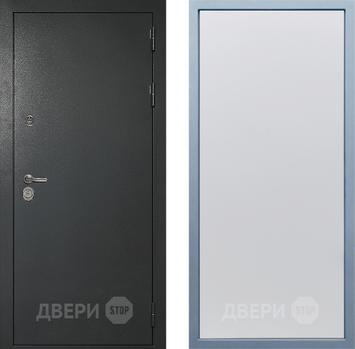 Входная металлическая Дверь Дива МД-40 Титан Н-1 Белый в Дзержинском
