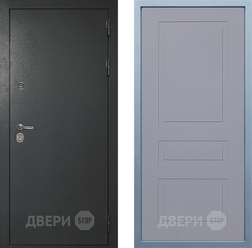 Входная металлическая Дверь Дива МД-40 Титан Н-13 Силк Маус в Дзержинском
