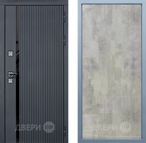 Дверь Дива МХ-46 STR Д-4 Бетон темный в Дзержинском