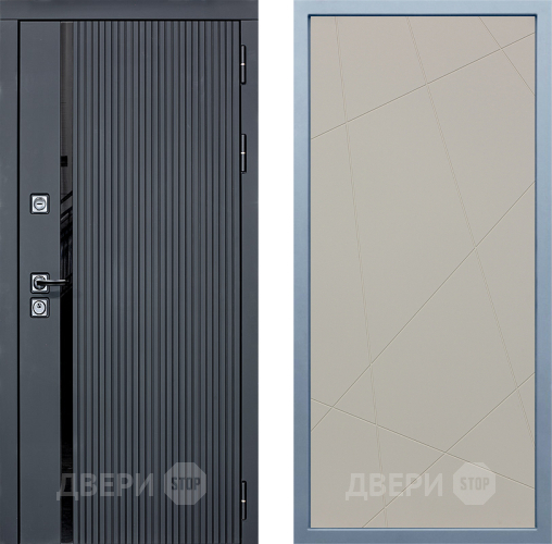 Входная металлическая Дверь Дива МХ-46 STR Д-11 Шампань в Дзержинском