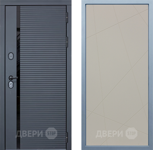 Входная металлическая Дверь Дива МХ-45 STR Д-11 Шампань в Дзержинском