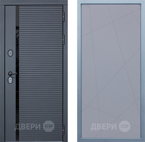 Входная металлическая Дверь Дива МХ-45 STR Д-11 Силк Маус в Дзержинском