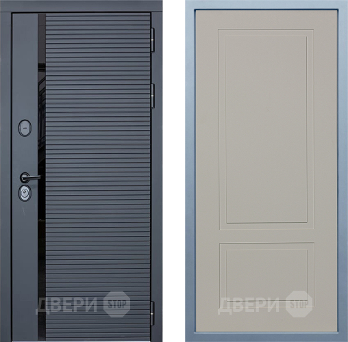 Входная металлическая Дверь Дива МХ-45 STR Н-7 Шампань в Дзержинском