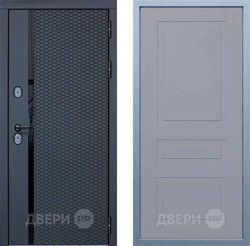 Входная металлическая Дверь Дива МХ-47 STR Н-13 Силк Маус в Дзержинском