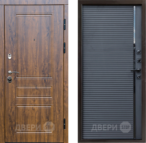 Дверь Престиж Классика Дуб Porte Черный кварц в Дзержинском