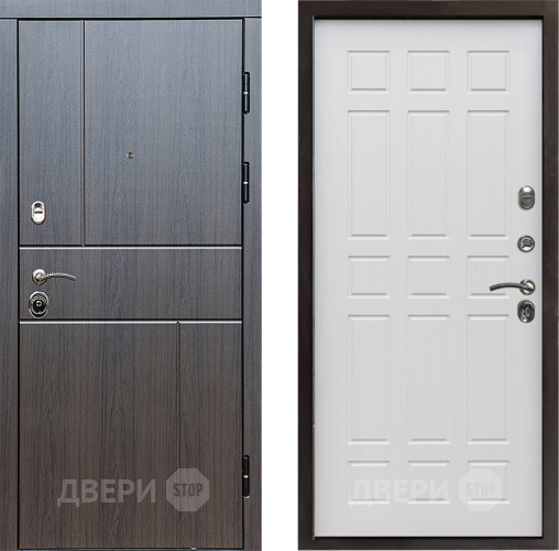 Входная металлическая Дверь Престиж Горизонт Венге Спарта Лиственница белая в Дзержинском
