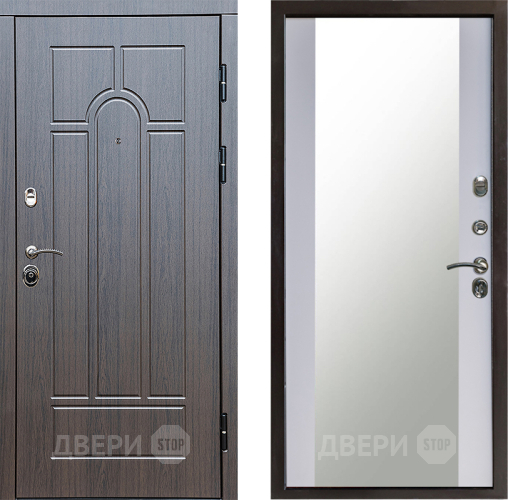 Дверь Престиж Арка Зеркало Белый софт в Дзержинском
