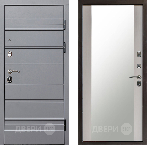 Дверь Престиж Линия Грэй Зеркало Лиственница белая в Дзержинском