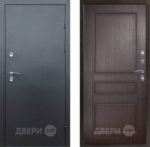 Дверь Престиж TERMO с терморазрывом Снегирь Серебро Классика Венге в Дзержинском
