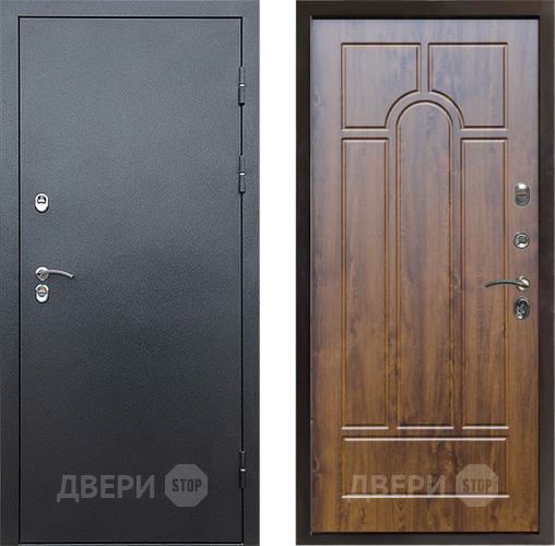 Входная металлическая Дверь Престиж TERMO с терморазрывом Снегирь Серебро Арка Дуб в Дзержинском