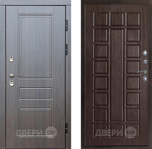 Входная металлическая Дверь Престиж TERMO с терморазрывом Классика Престиж Венге в Дзержинском