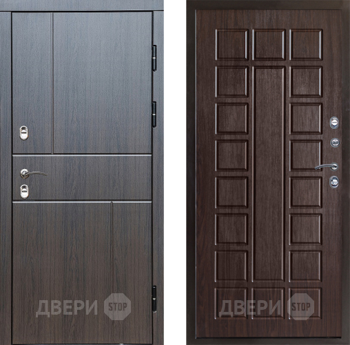 Входная металлическая Дверь Престиж TERMO с терморазрывом Горизонт Венге Престиж Венге в Дзержинском