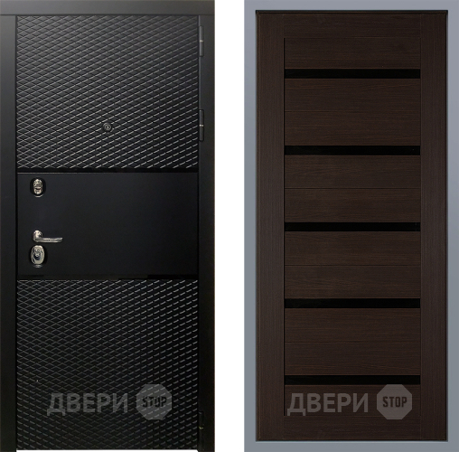 Дверь Заводские двери Тефлон СБ-1 орех тисненый в Дзержинском