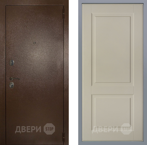 Дверь Заводские двери Эталон 3к антик медь Доррен Шампань в Дзержинском
