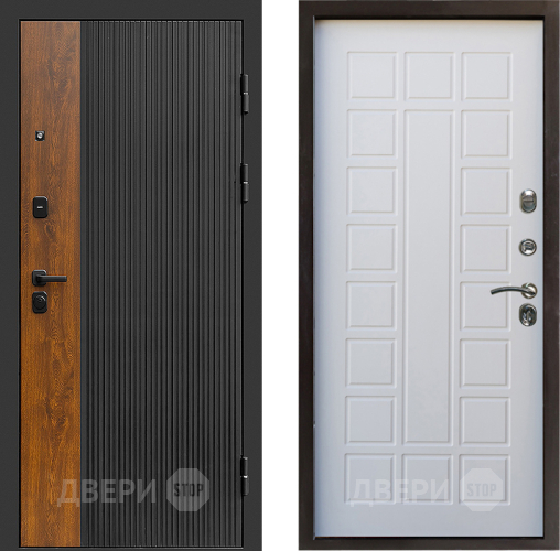 Входная металлическая Дверь Престиж Prestizh Престиж Белое дерево в Дзержинском