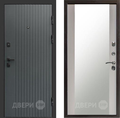 Дверь Престиж Tvist Grey Зеркало Лиственница белая в Дзержинском
