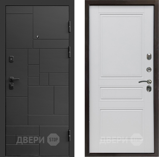 Дверь Престиж Kvadro Классика Белый матовый в Дзержинском