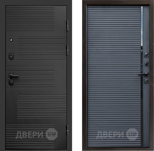 Входная металлическая Дверь Престиж Favorit Porte Черный кварц в Дзержинском