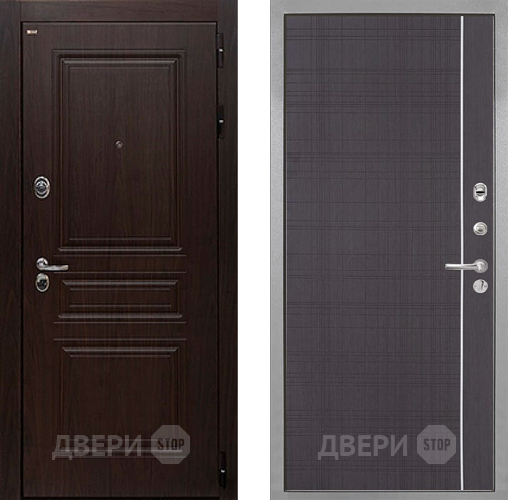 Дверь Интекрон (INTECRON) Брайтон Тиковое Дерево В-07 с молдингом Венге в Дзержинском