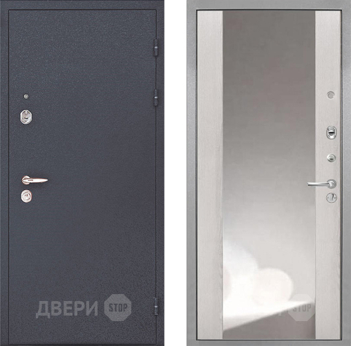 Дверь Интекрон (INTECRON) Колизей ФЛЗ-516 Зеркало Сосна белая в Дзержинском