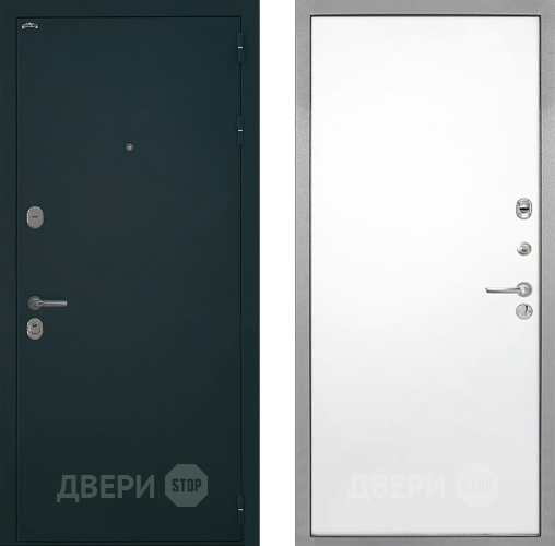 Входная металлическая Дверь Интекрон (INTECRON) Греция Гладкая Силк Сноу в Дзержинском