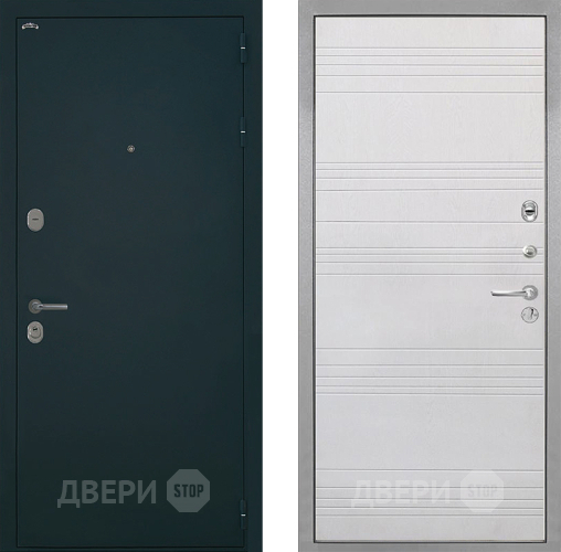 Входная металлическая Дверь Интекрон (INTECRON) Греция ФЛ-316 Белый ясень в Дзержинском