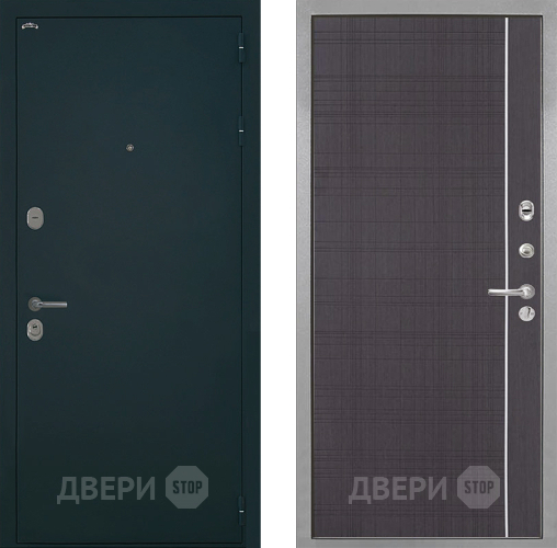 Входная металлическая Дверь Интекрон (INTECRON) Греция В-07 с молдингом Венге в Дзержинском