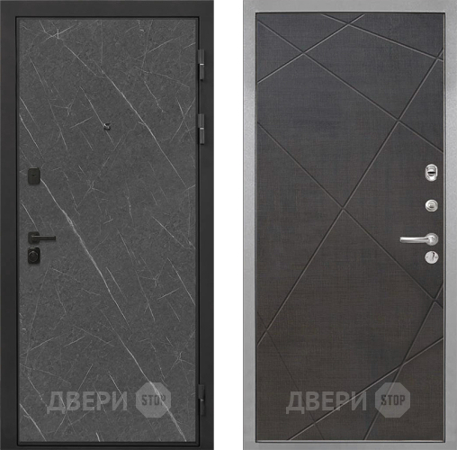 Дверь Интекрон (INTECRON) Профит Black Гранит Лава Оникс Лучи-М Венге распил кофе в Дзержинском