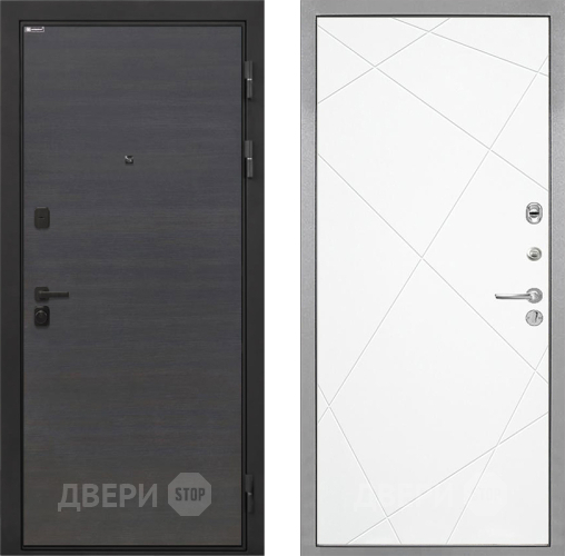 Дверь Интекрон (INTECRON) Профит Black Эковенге Лучи-М Софт милк в Дзержинском