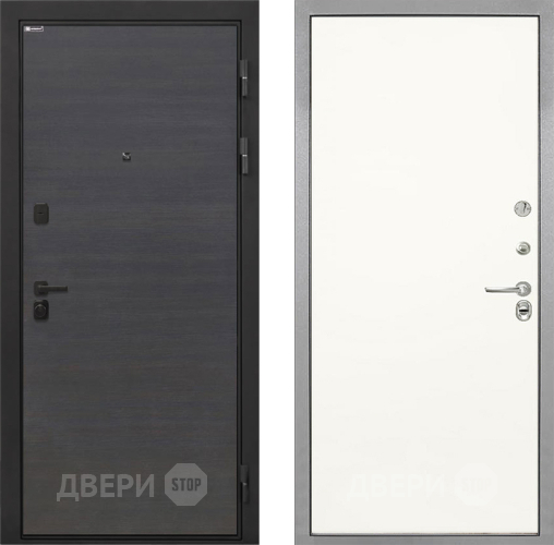 Дверь Интекрон (INTECRON) Профит Black Эковенге Гладкая Слоновая кость в Дзержинском